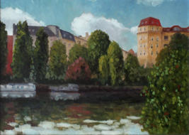 Czeslaw Gorski - Berlin Bundesratufer - Ölgemälde